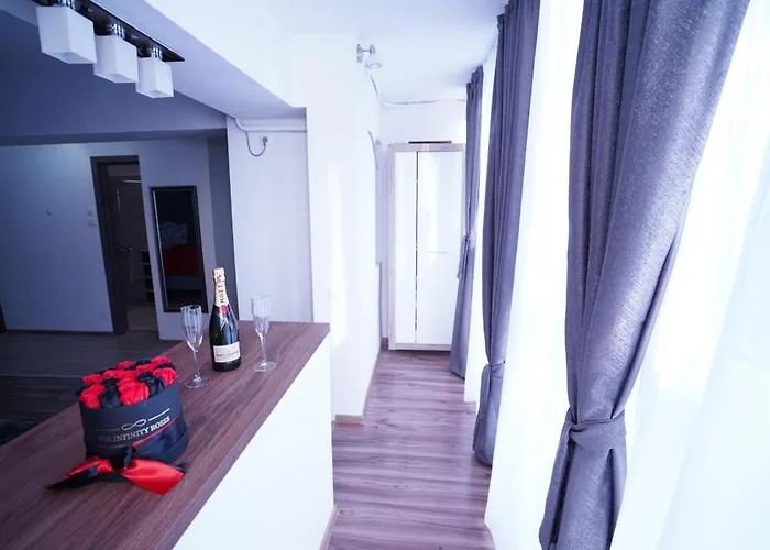 Luxury 1br Near Hanul Drumetului Bukarest