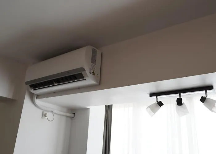 Lägenhet Luxury 1br Near Hanul Drumetului Bukarest